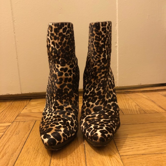 Jimmy Choo leopard calf skin booties! - Picture 5 of 8